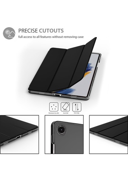 Samsung Galaxy Tab S6 Lite 10.4 Kılıf 2024 (P610/P617/P620) Güçlü Manyetik Smart Kapak Devrilmez Standlı Uyku Modlu Tablet Kılıfı modelleri