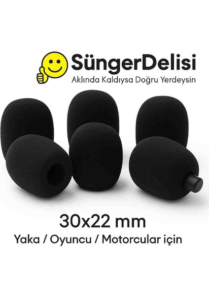 2 Adet Motorcu & Oyuncu Yaka Mikrofon Süngeri – Gürültü Azaltıcı, Hijyenik Paketleme modelleri