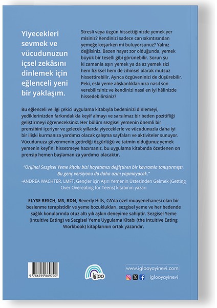Gençler Için Sezgisel Yeme Uygulama Kitabı modelleri