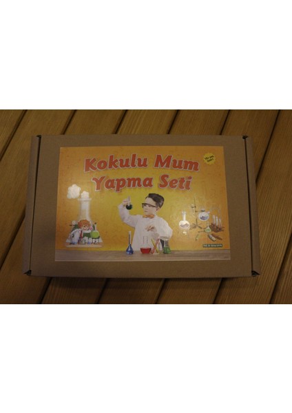 Kokulu Mum Yapma Seti – Kimya Deney Seti, Fen Bilimleri Deney Seti, Kimya Eğitimi ve Dıy Hobi Kiti indirimleri