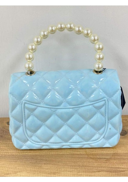 J32206 Renk: Mavi Jöle Silikon Çanta El ve Omuz Çapraz Askılı Kadın Çanta indirimleri