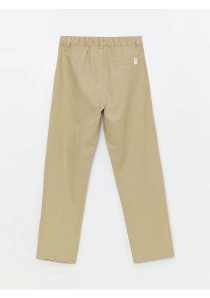 Lcw Kids Haki Beli Lastikli Keten Karışımlı Erkek Çocuk Pantolon fiyatları