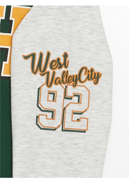 Lcw Kids Yeşil Rahat Kalıp Bisiklet Yaka Erkek Çocuk Sweatshirt fırsatları