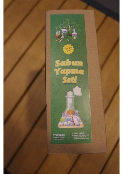 Sabun Yapma Seti – Kimya Deney Seti, Fen Bilimleri Deney Seti, Kimya Eğitimi ve Dıy Hobi Kiti indirimleri