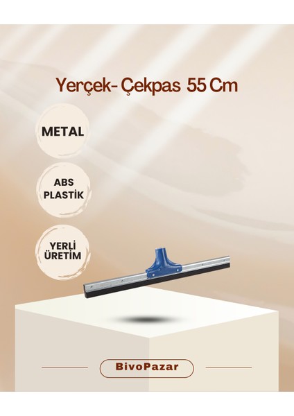 Yerçek Çekpas 55 cm Metal