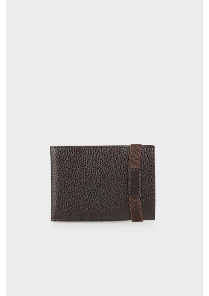 Kahve Deri Erkek Kartlık modelleri