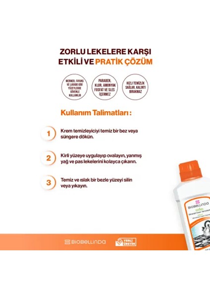 Mineralli Krem Temizleyici 1050 gr / 700 ml modelleri