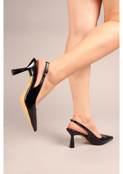 Luma Arkası Açık Stiletto Siyah modelleri