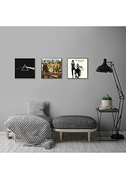 12,5 x 12,5 Albüm Çerçevesi Parlak Pleksiglas ve Şık Minimalist Tasarımlı - Duvara Monte - Asma Donanımı Dahil modelleri