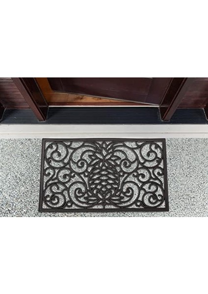 Kauçuk Paspaslar Koleksiyonu Tüm Hava Koşulları, 18X30, Ananas Kaydırma fiyatları