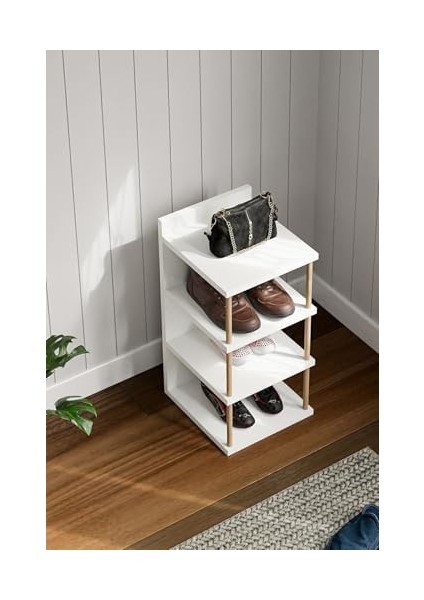 Çok Amaçlı 4 Raflı Ayakkabılık, Banyo, Mutfak Düzenleyici Organizer modelleri