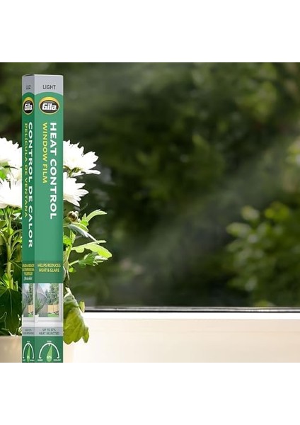 Isı Kontrolü Açık Gri Yapışkanlı Konut Kendin Yap Pencere Filmi Güneş Engelleme 3ft x 15FT (36" x 180") fiyatları