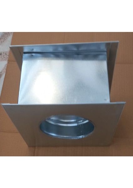 Isı Yalıtımlı Yanmaz Boru Baca Çıkışı (Ağaç Ev, Konteyner Için) 130 mm Çap modelleri