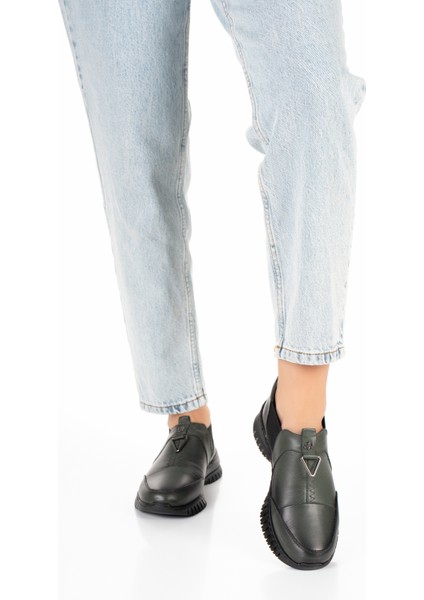 1453-1 Günlük Kadın - Tam Ortopedik - Hakiki Deri - Yarım Bot ve Ayakkabı modelleri