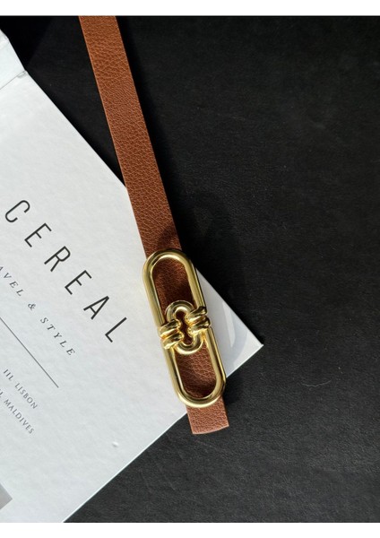 Gold Toka Detaylı Kadın Kemer fiyatları