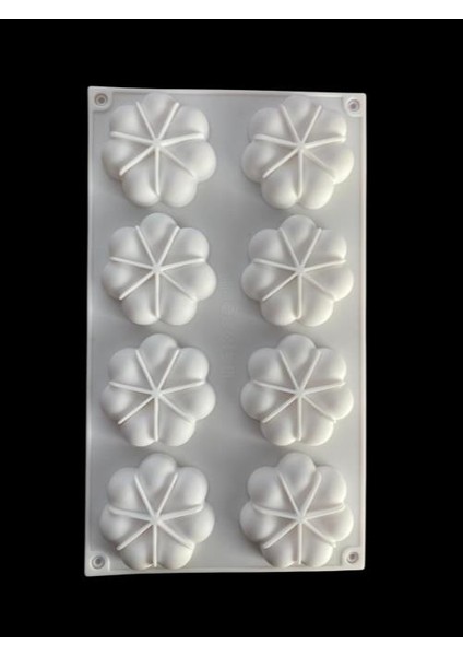 Silikon Kek Kalıbı Çiçek