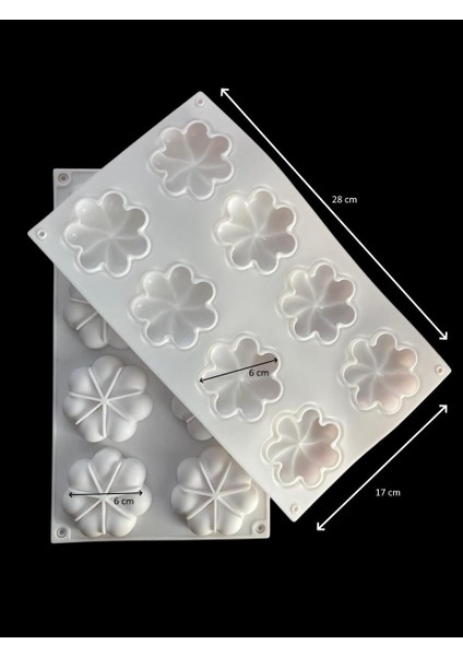 Silikon Kek Kalıbı Çiçek fiyatları