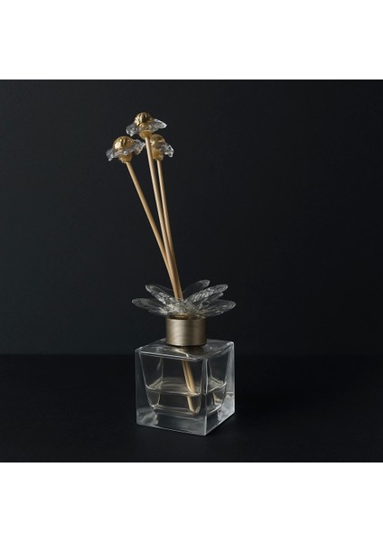 Kristal Koku Şişesi Çubuklu Çiçek Taşla Süslenmiş modelleri