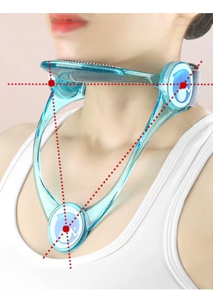 Boyun Destek Korsesi - Boyun Desteği Bilgisayar Kullanırken Kullanıma Uygun Boyun Omurga Düzleştirme
