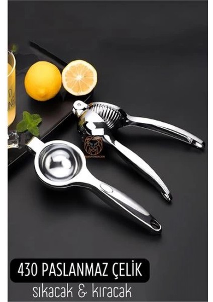 Limon Sıkacağı Paslanmaz Çelik