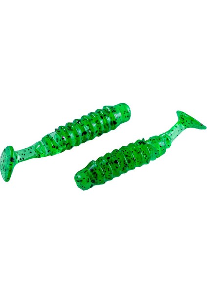 Silikon Kurt Yem - 1,5g 45MM - Fishack Wormix - 10 Adet - Green modelleri