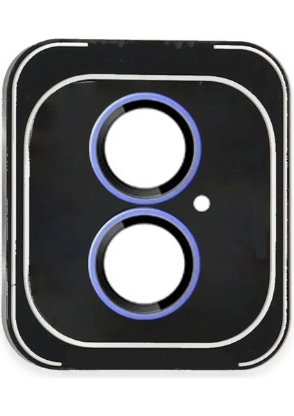 Bfs iPhone 16 Pvd Metal Kamera Lens - Mavi
