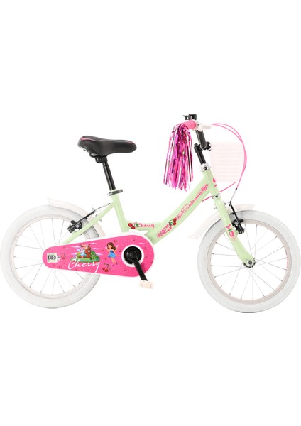 Cherry 16 Kız Çocuk Bisikleti 16 Jant 4-6 Yaş