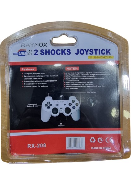 RX- 208 Oyun Kolu USB Kablolu Gamepad/ Joystick fiyatları