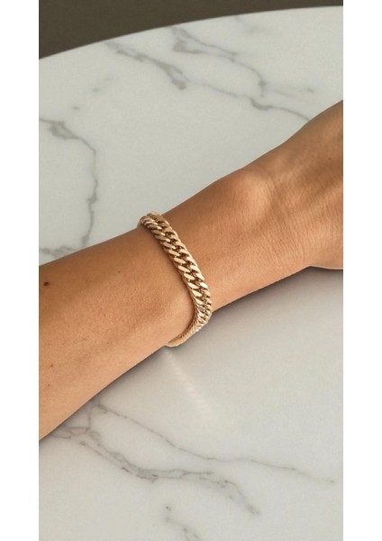 Paslanmaz Çelik Gurmet Rose Gold Bileklik