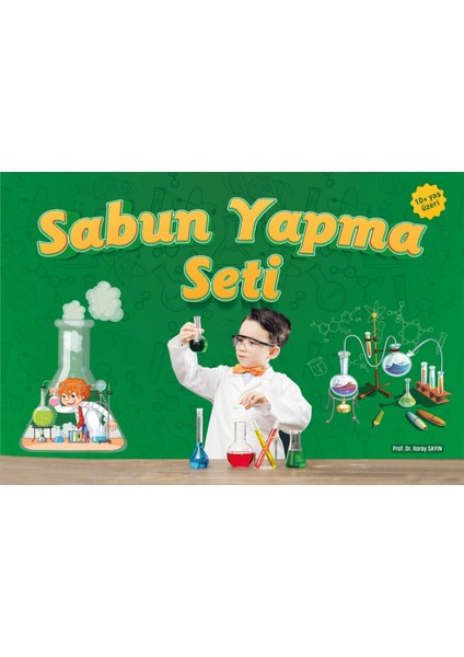 Ilk Kimya Deneyim – Sabun Yapma Seti / Kimya Deney Seti, Fen Bilimleri Deney Seti, Kimya Eğitimi ve Dıy Hobi Kiti modelleri