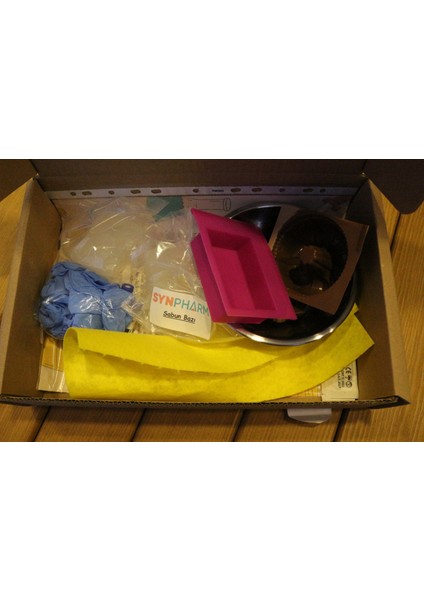 Ilk Kimya Deneyim – Sabun Yapma Seti / Kimya Deney Seti, Fen Bilimleri Deney Seti, Kimya Eğitimi ve Dıy Hobi Kiti