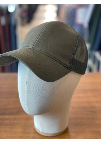 Fileli Basic Düz Gabardin Kumaş Yazlık Cap Şapka