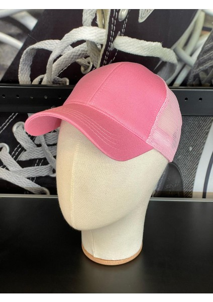 Fileli Basic Düz Gabardin Kumaş Yazlık Cap Şapka