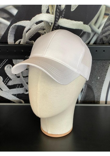 Fileli Basic Düz Gabardin Kumaş Yazlık Cap Şapka