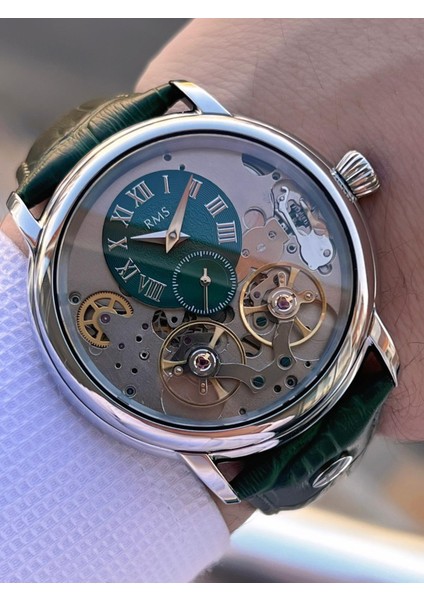 Rms Romanson Otomatik Iç Fonksiyonları Aktif Akar Saniye Kapalı Klips Erkek Kol Saati ERMS.1551.11 fiyatları