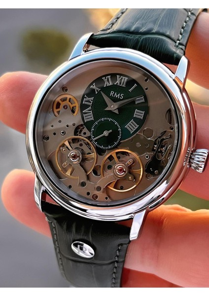Rms Romanson Otomatik Iç Fonksiyonları Aktif Akar Saniye Kapalı Klips Erkek Kol Saati ERMS.1551.11 indirimleri