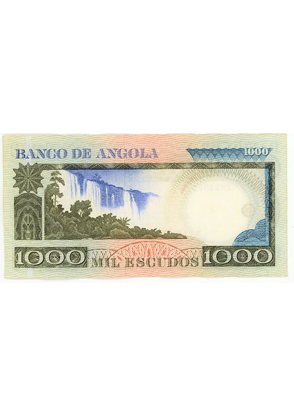 Angola 1000 Escudos 1973 - Çil Banknot *unc