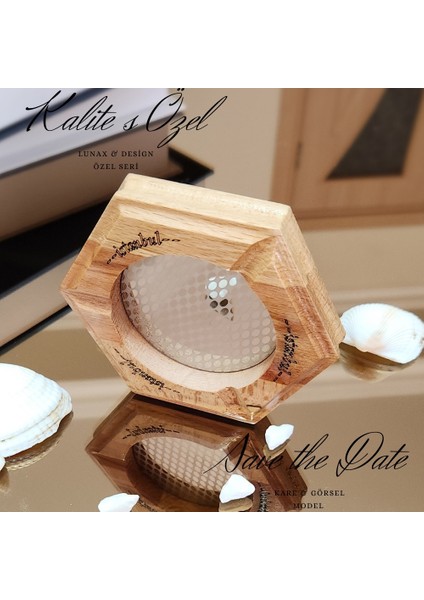 Altıgen Şehir Logolu Küllük indirimleri