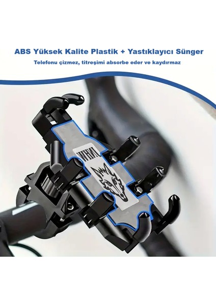 Titreşim Modüllü Motosiklet Telefon Tutucu indirimleri