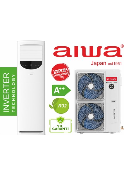 48000 BTU Salon Tipi Klima - Inverter, Sessiz Çalışma