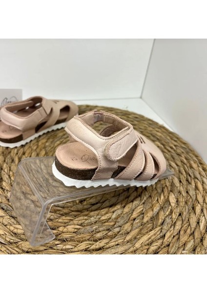 Pudra Ortopedik Deri Sandalet modelleri