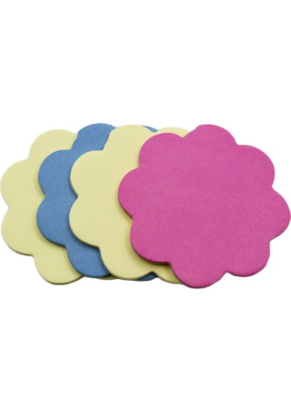 Şekilli Notlar Yapışkanlı Not Kağıdı 80 Yaprak- Flower (NP-151)