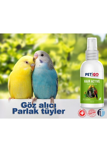 - Kafes Kuşları Için Tüy Bakım Sprey - 150 ml B Vitamini ve Biotin fiyatları