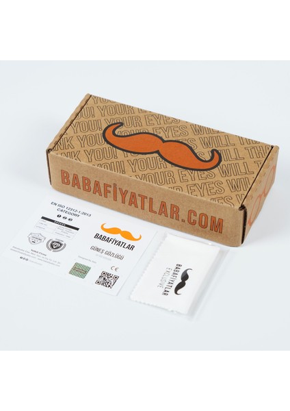 Baba Fiyatlar Babafiyatlar Lupin Siyah Unisex Güneş Gözlüğü fırsatları