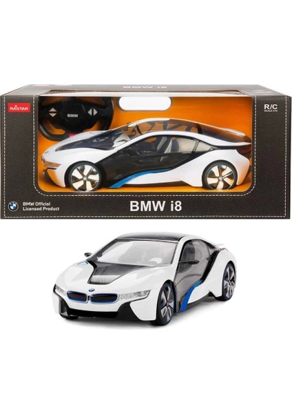 Uzaktan Kumandalı 1/14 Bmw I8 2.4 Ghz Işıklı Beyaz