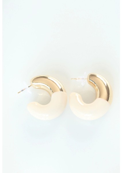 Bfs Ccb Krem Gold Çift Renk Küpe fiyatları