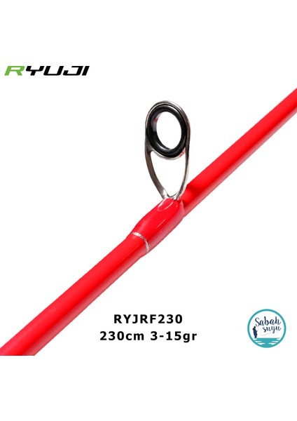 Red Fox 2.30MT 3-15GR (2p) Light Spin Kamış modelleri