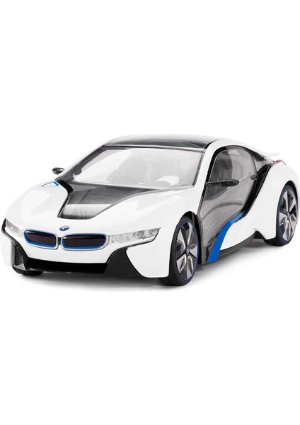 Uzaktan Kumandalı 1/14 Bmw I8 2.4 Ghz Işıklı Beyaz modelleri