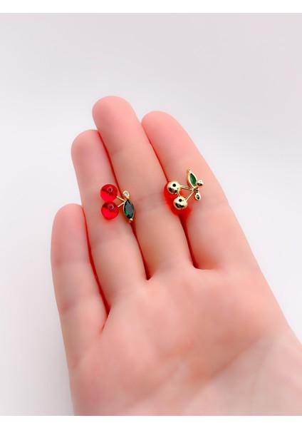 Cerrrahi Çelik Piercing ( Pirsing ) Büyük Kiraz Helix Upper Lobe Piercing (1ADET) indirimleri