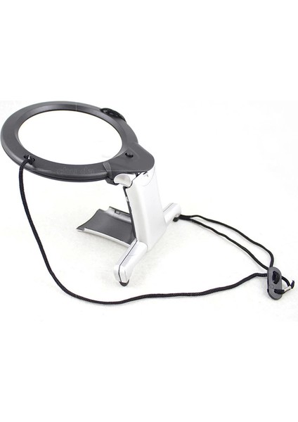 2x 6x LED Eller Serbest,boyun Asılı,dıkış,okuma Için En Uygun Büyüteç 11B1